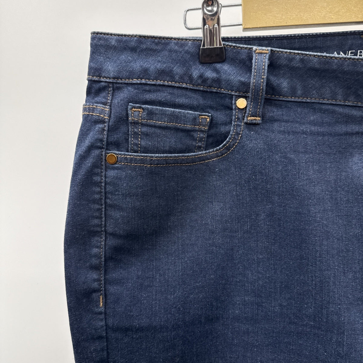 Lane Bryant Skinny Blue Jeans Women’s 18R 5 Pocket Casual Dark Wash Comfort