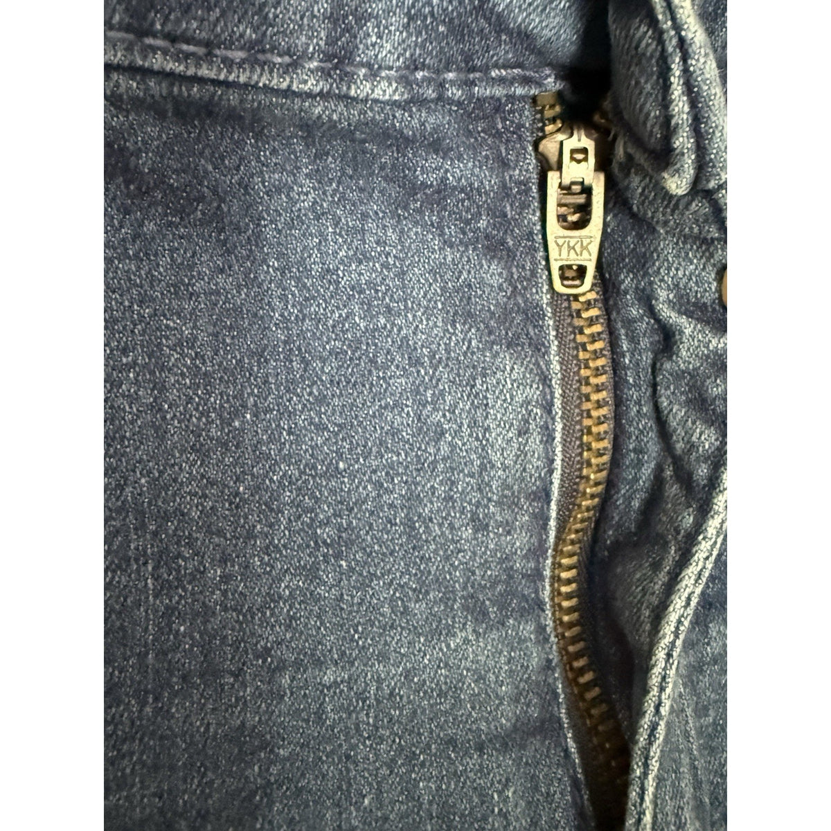 Catherines Right Fit Women 22W Blue Medium Wash Stretch High Rise Straight Jeans