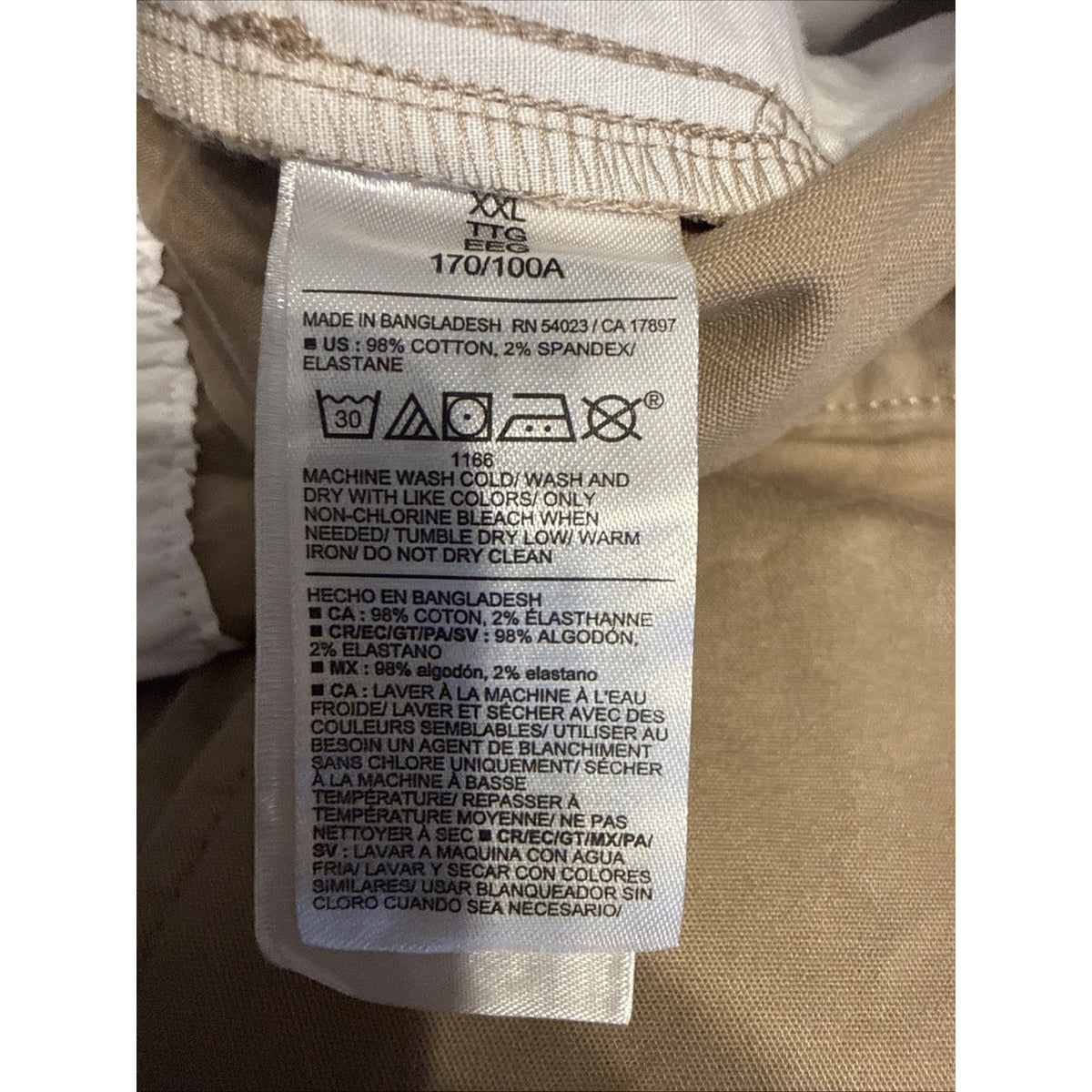 Old Navy OG Chino High Rise Shorts Womens Plus Size XXL Khaki.