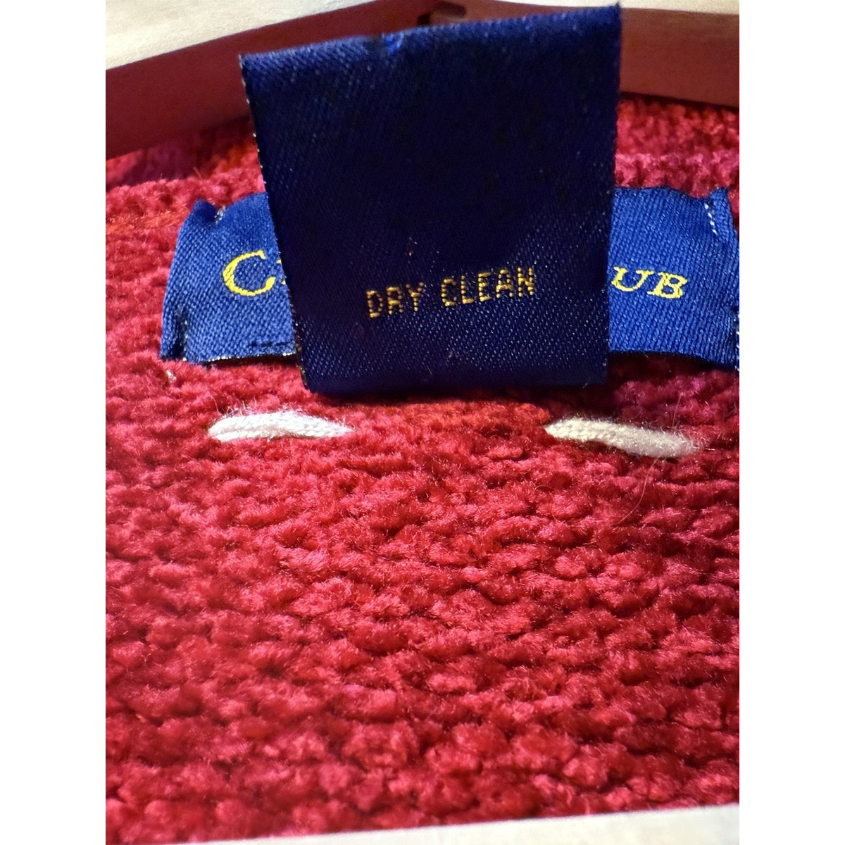 Charter Club Woman 2X Red Knit Cardigan Button Front Stitch Detail Long Sleeve