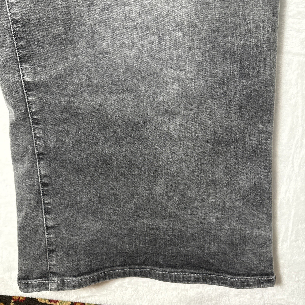 Lane Bryant Signature Fit Relaxed Boot Jeans High Rise Faded Black Size 34/36