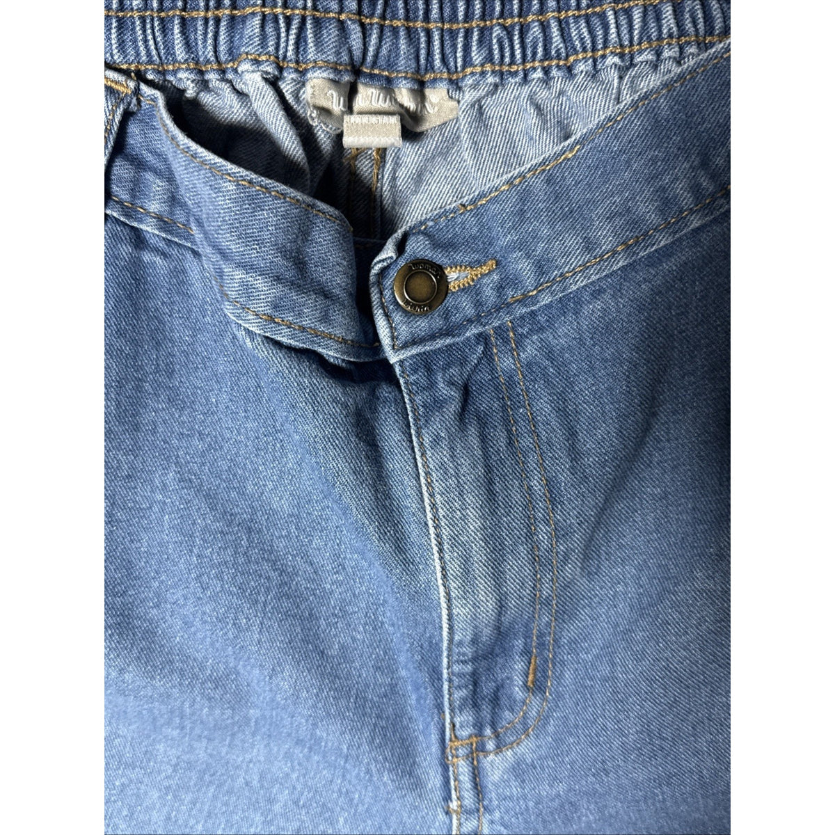 Woman Within Jeans Women’s Size 16W Petite Back Elastic Waist 5 Pocket