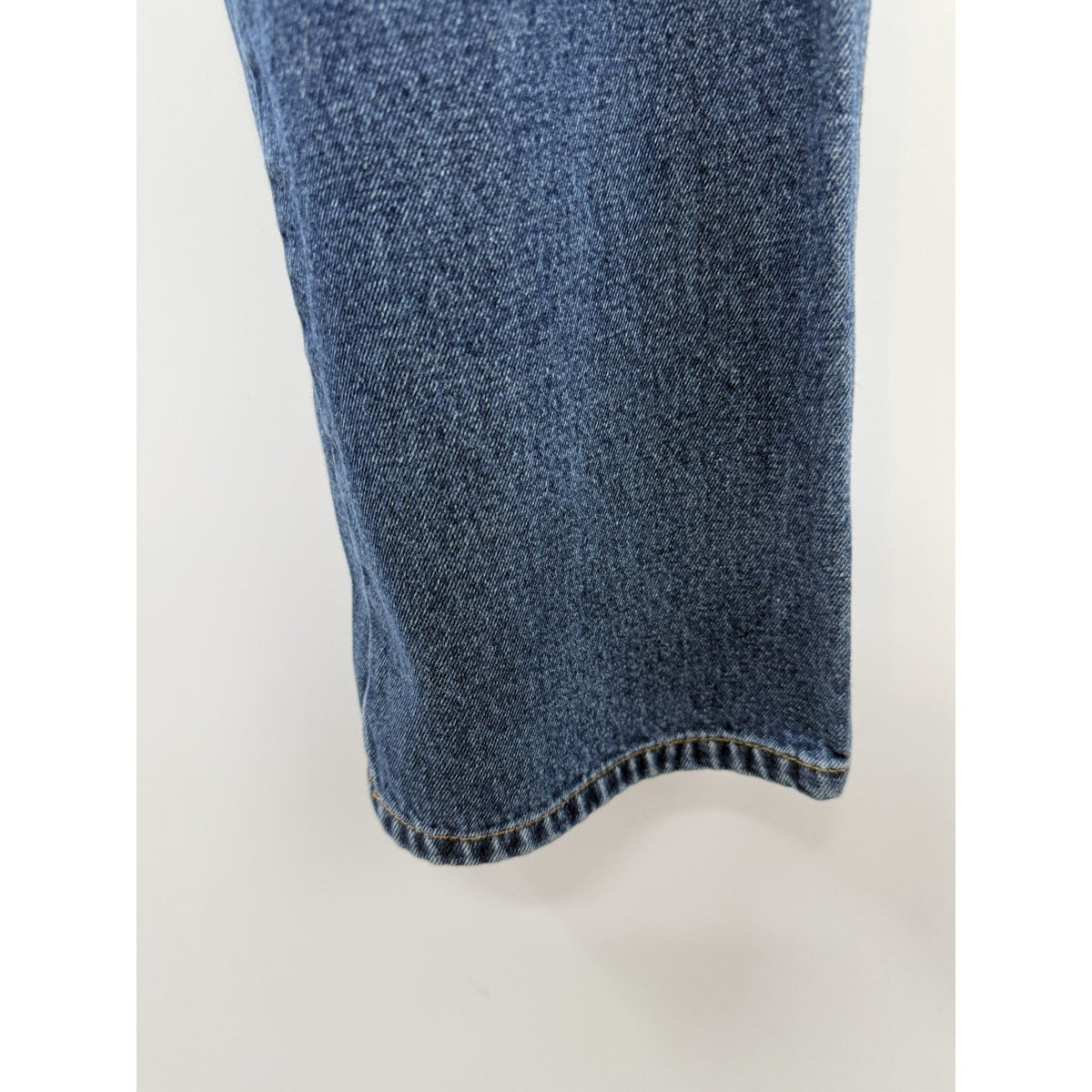 Harve Benard Womens Jeans Size 14 Blue Denim Straight Leg High Rise 100% Cotton