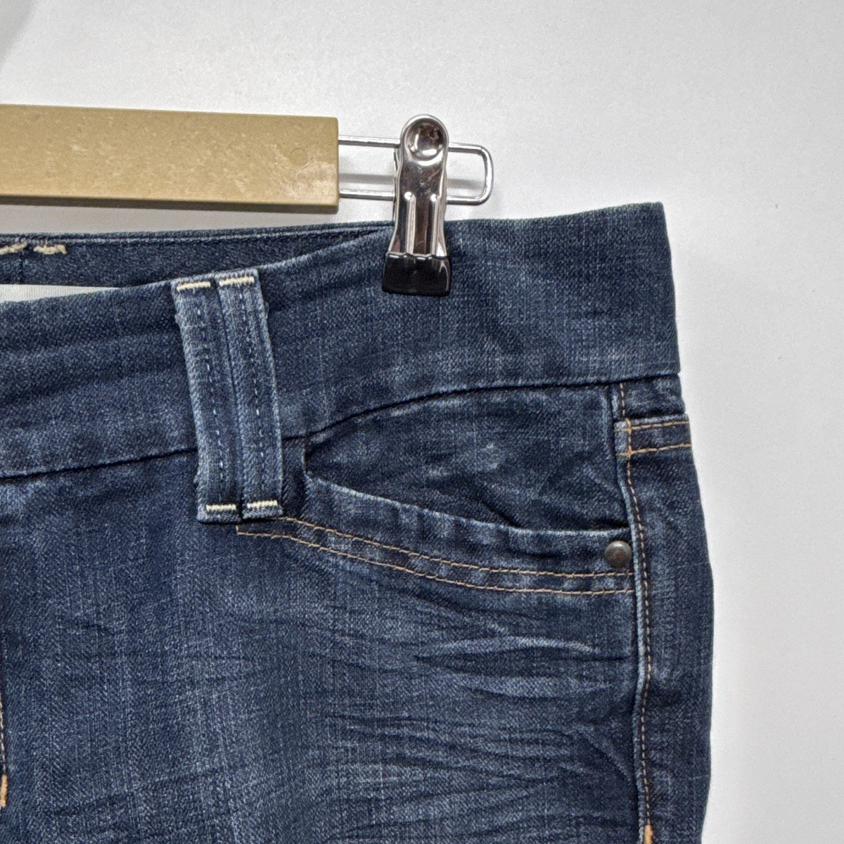 GAP Women’s Curvy Fit Bootcut Jeans Dark Wash Blue Denim Size 14 Regular