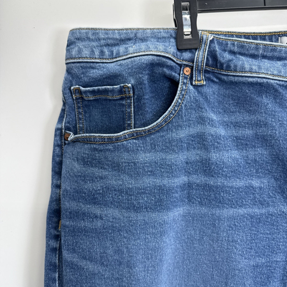 Lane Bryant straight crop jeans Women’s Plus Size 24 Blue Stretch Pockets Casual