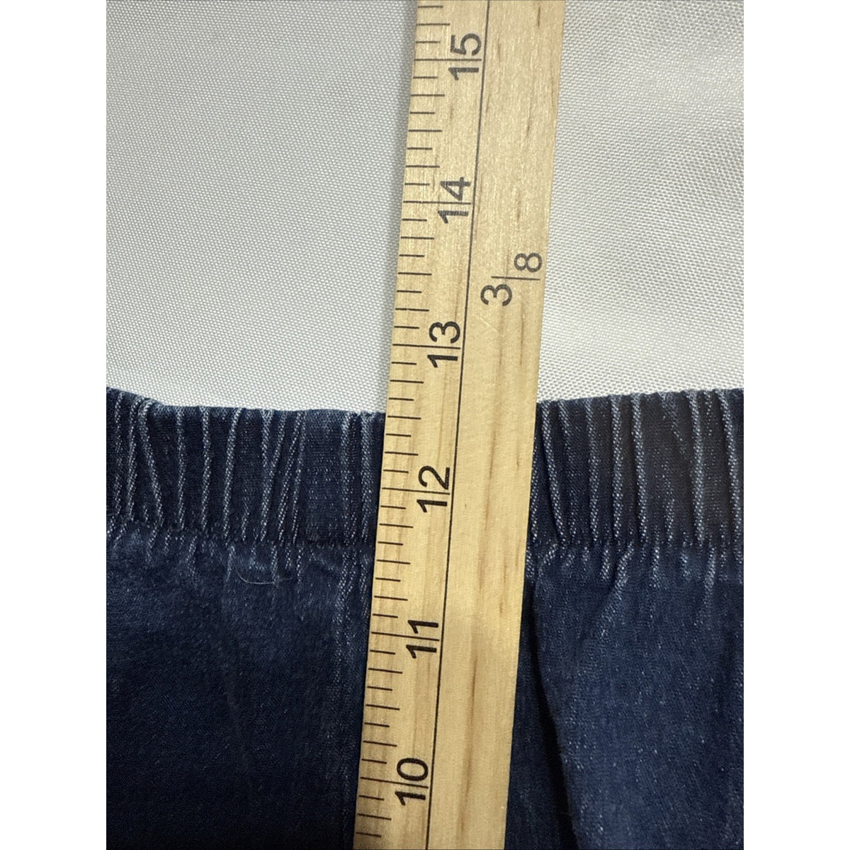 Cabin Creek Jeans Women’s Pull On Elastic Waist Stretch Size 1X Crop Pants