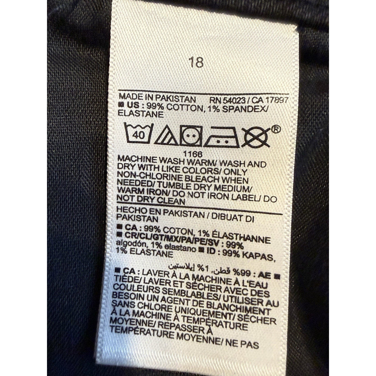 Old Navy High Rise O.G. Straight Secret Smooth Pockets Size 18 Black Jean Shorts