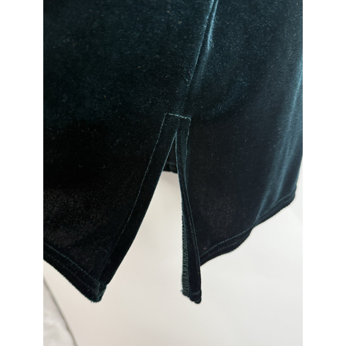 K Studio Blue-Green Velvet Whimsigoth Top Jacket Women Size 18 Gothic Romantic