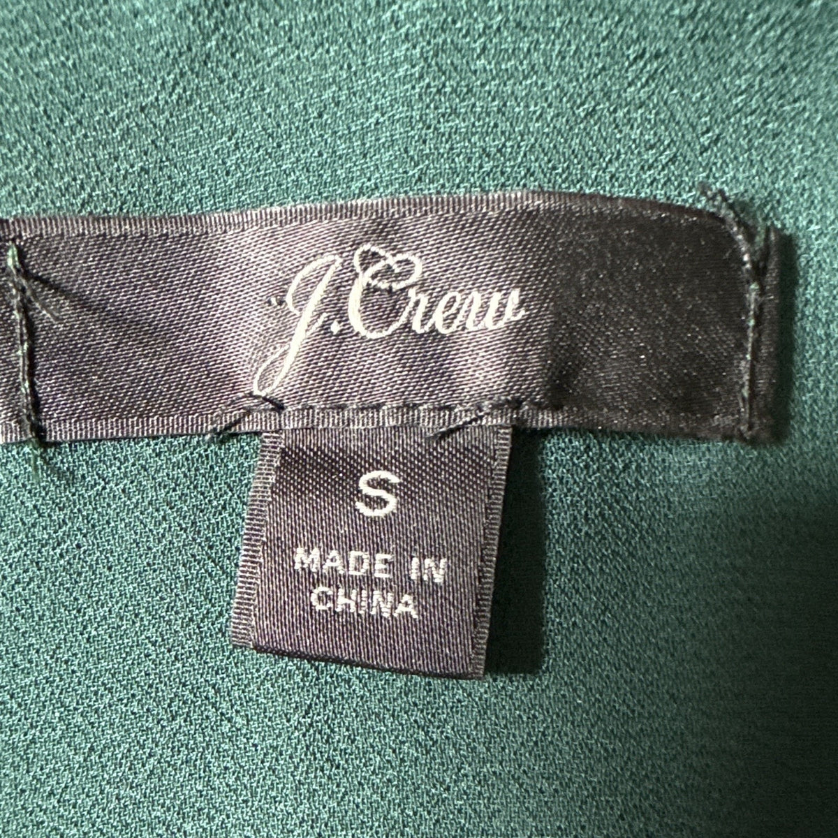 J.Crew Small Emerald Green Velvet Camisole Tank Top Dark Academia Holiday