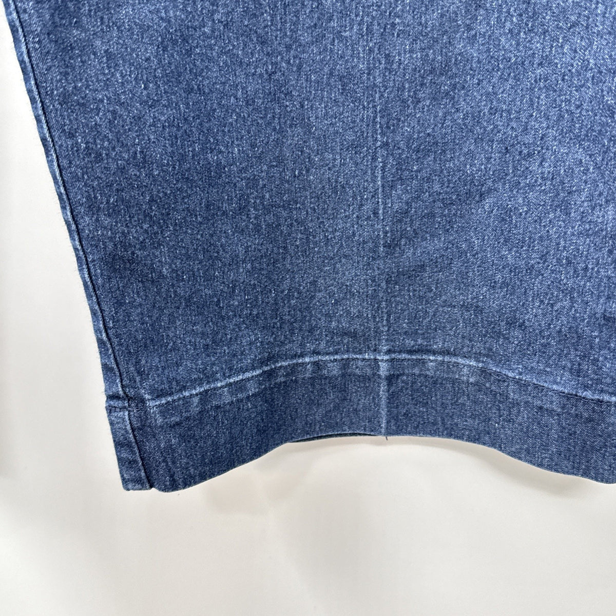 Alfred Dunner Denim Capri Pants Womens 12 Blue Pockets Pull On GUC