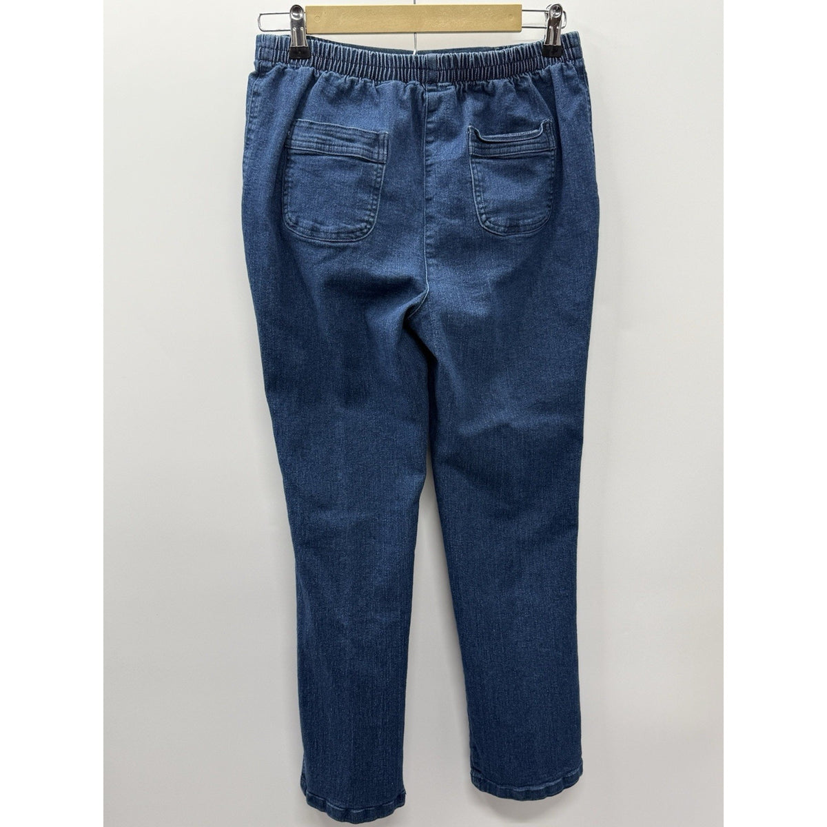 Allison Daley Women’s Denim Pants Size 8R Pull On Casual Comfort Pockets