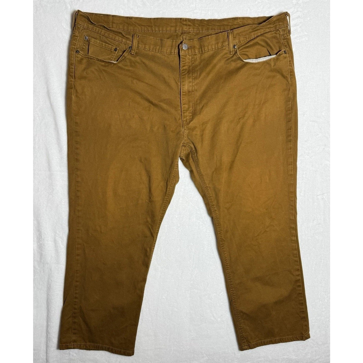 Levi’s 541 Athletic Taper Jeans Men’s 50x30 Brown Stretch Cotton Casual