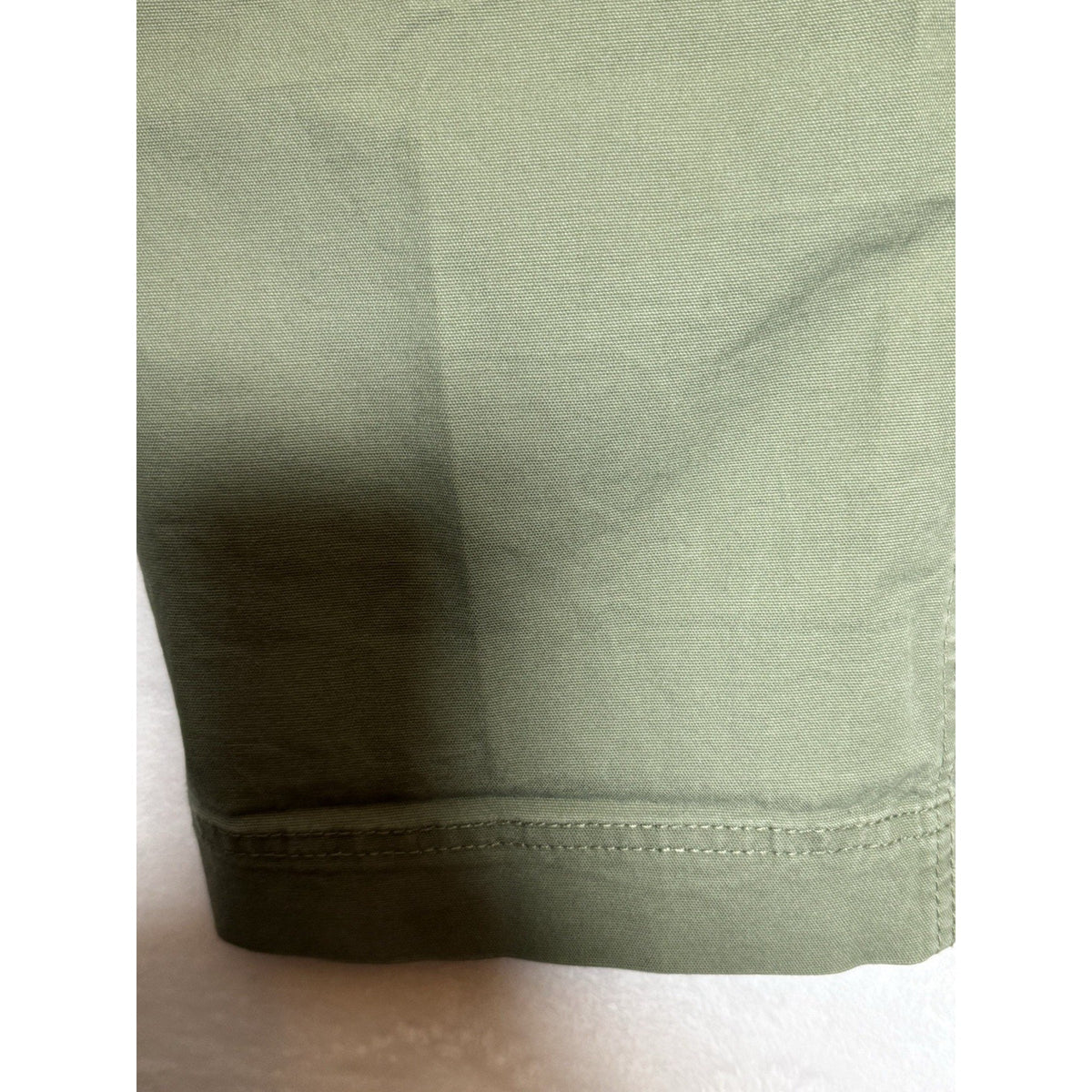 Talbots Womens 12 Olive Green Crop Pants Cotton Stretch Chino Casual Career