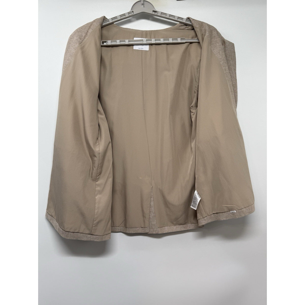 Old Navy Women’s Linen Blend Jacket Size Extra Large Beige
