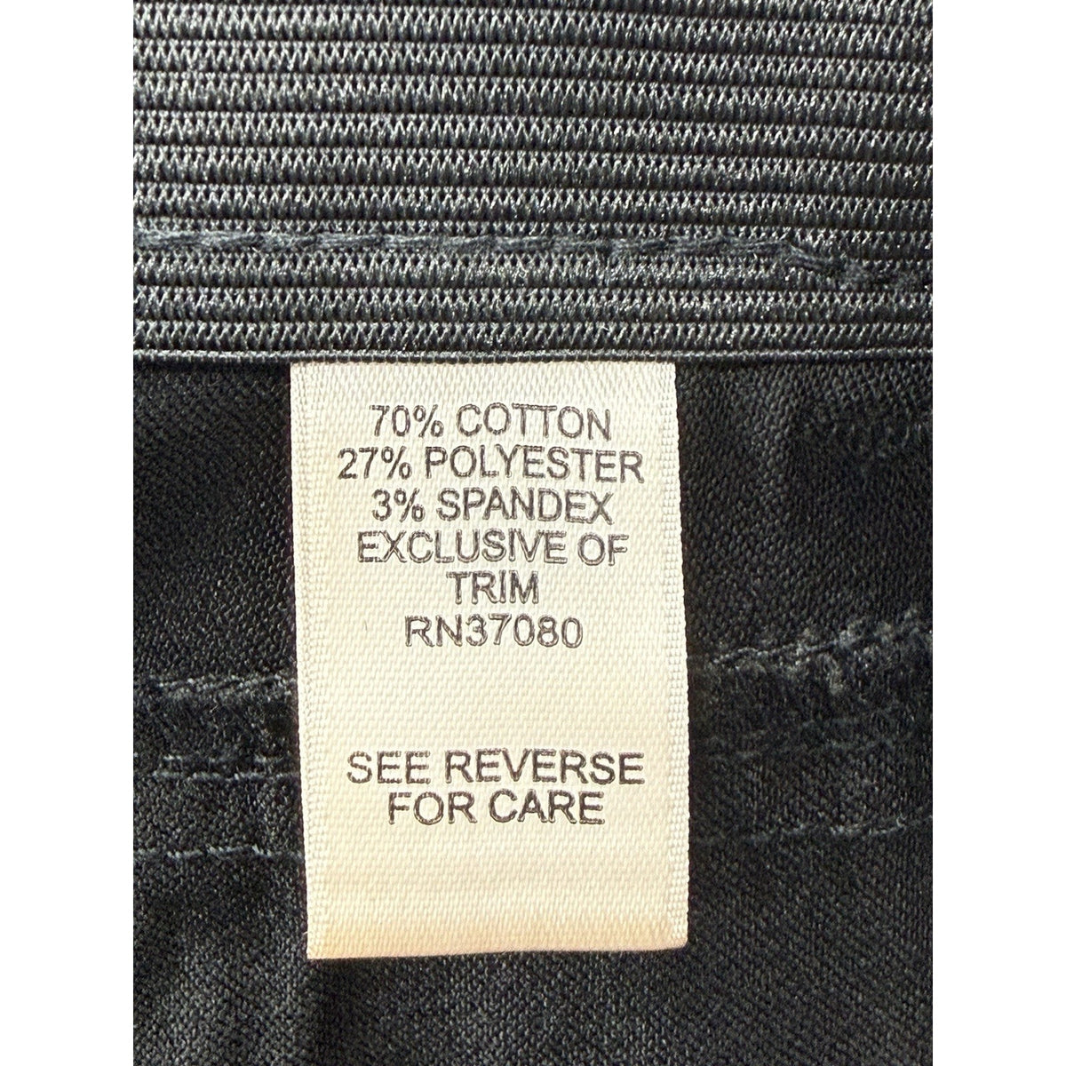 Cato Pull On Black Capri Pants Womens 18W Stretch Crop Mid Rise Casual Plus Size