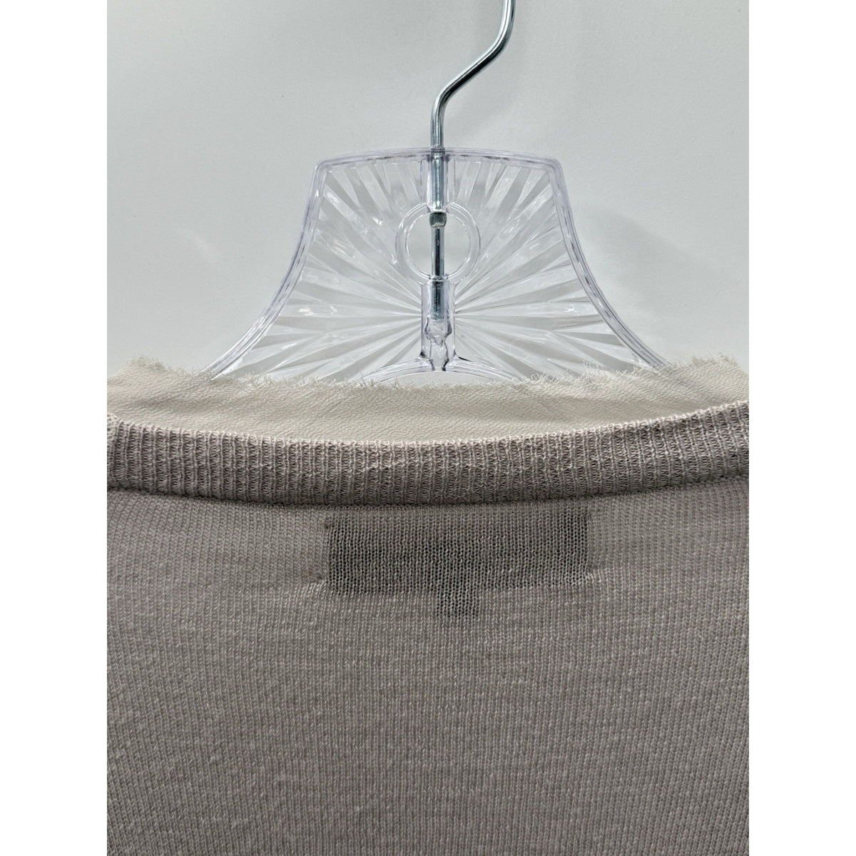 Jones New York Sequin Cardigan Women Size XL Cotton Wool Blend Gray Luxe