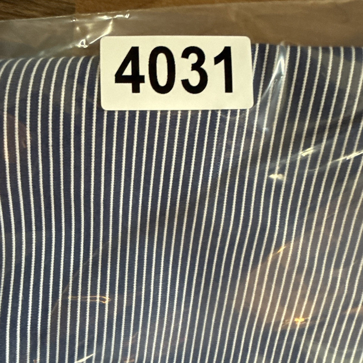Alfred Dunner Capri Pants Women's 14 Blue White Striped Straight Leg Pull On