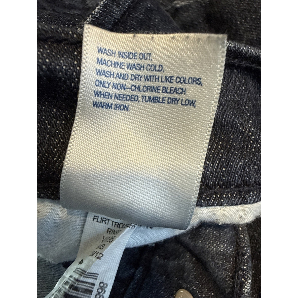 Old Navy Womens The Flirt Jeans Boot Cut Flare Mid Rise Size 12 Short Dark Wash
