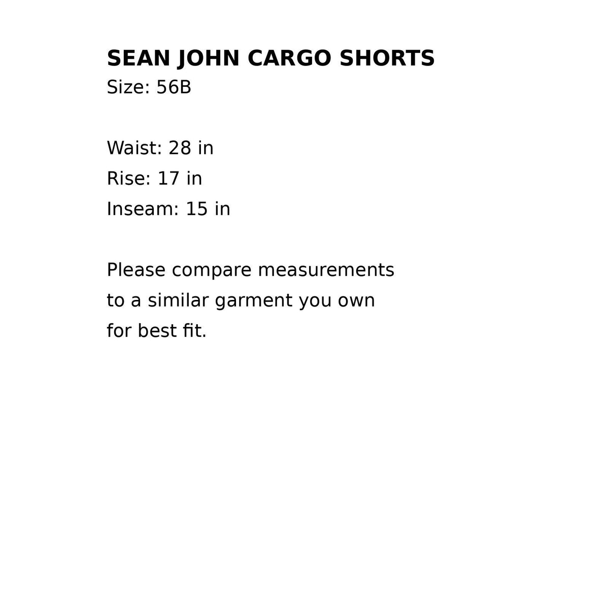 Sean John Cargo Shorts Mens 56B Red Utility Hiking Outdoor Cotton Drawstring