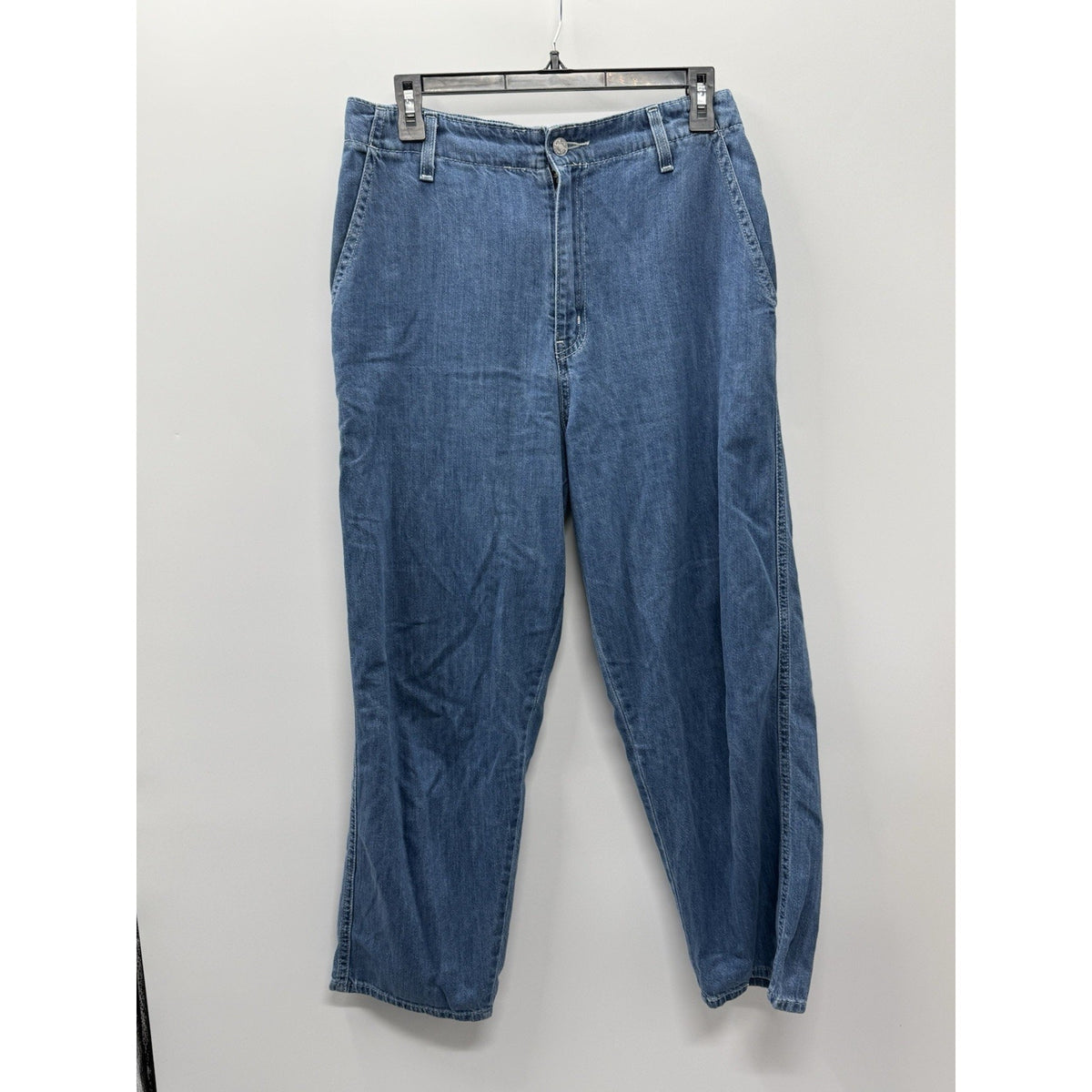 Denizen From Levi’s Loose Taper Jeans Women 8 W29 High Rise Crop Mom Denim