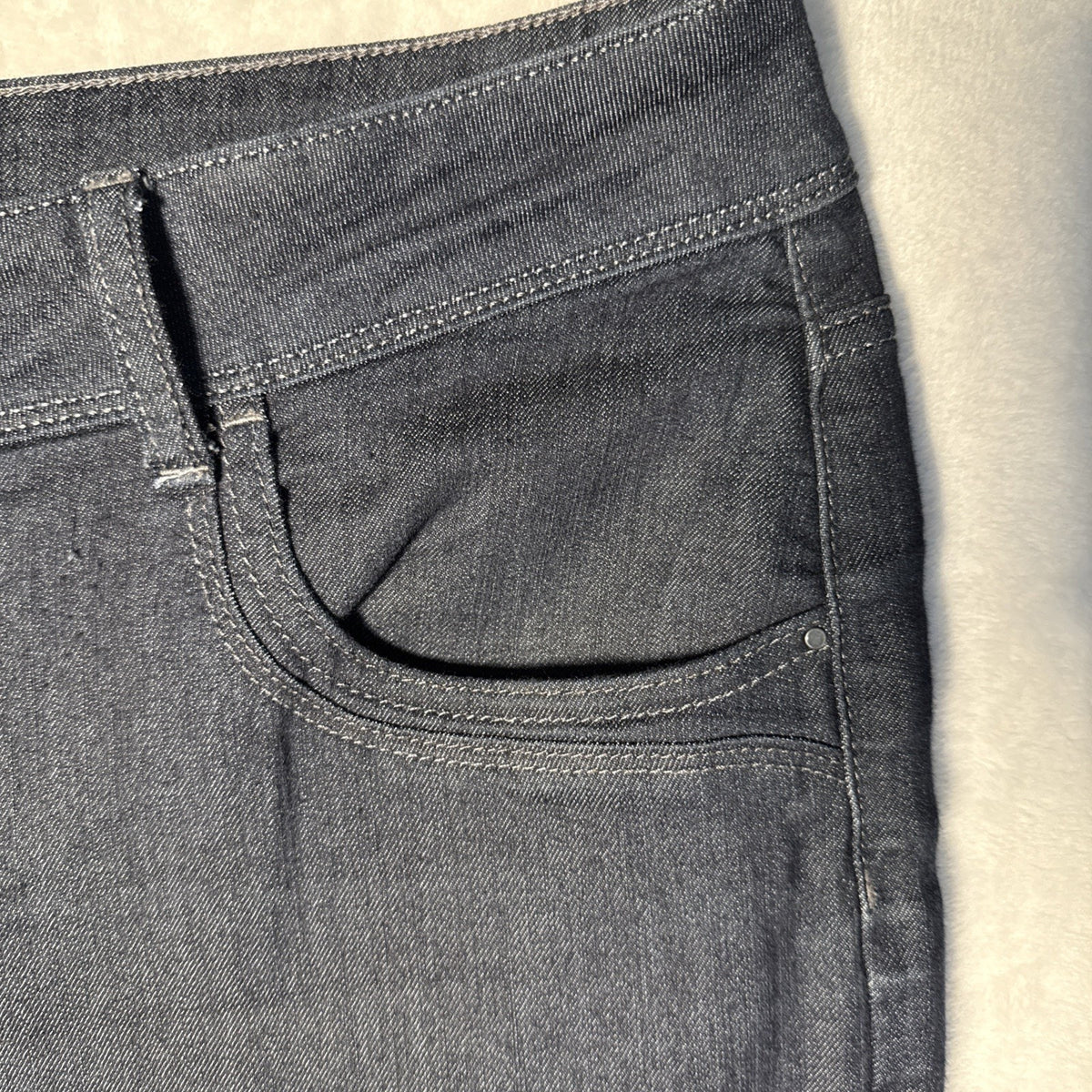 Lee Denim Jeans Women’s Size 16W Midrise Bootcut Blue 5 pocket Stretch casual