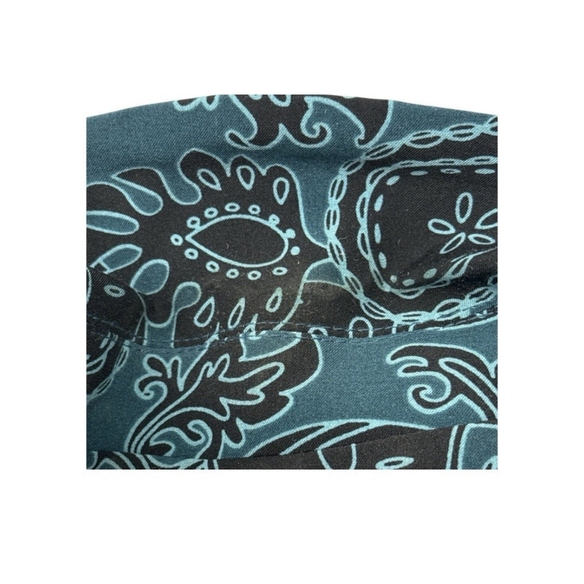 Jessica London Women’s Blazer Jacket Size 14 Blue Black Paisley Print Career