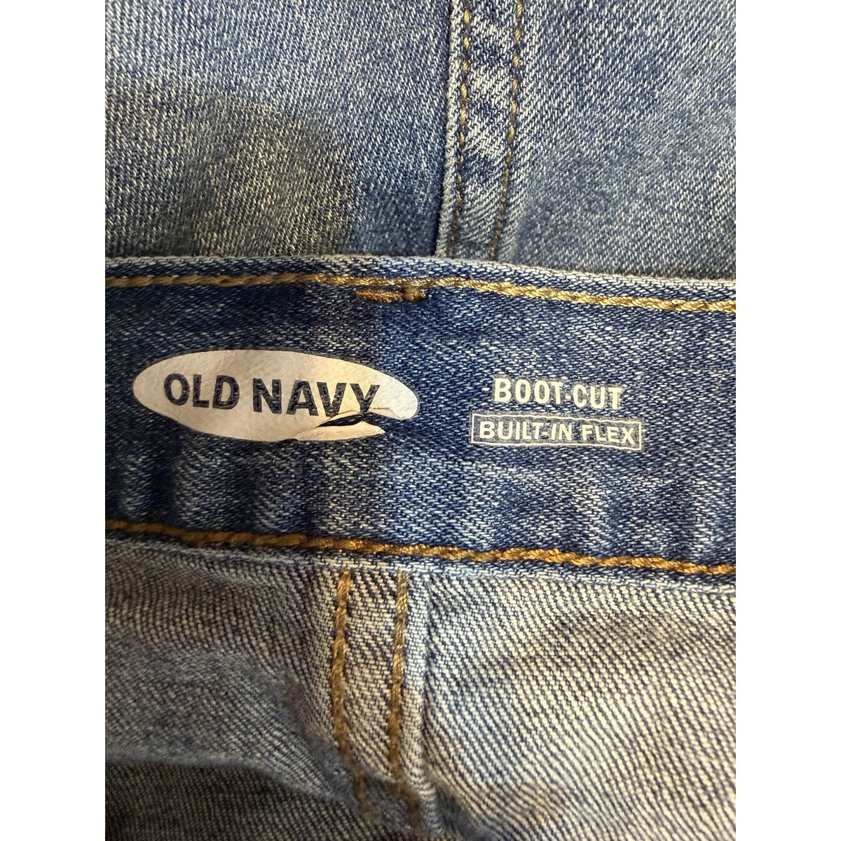 Old Navy Boot Cut Built In Flex Mens Jeans Size 40x30 Med Wash
