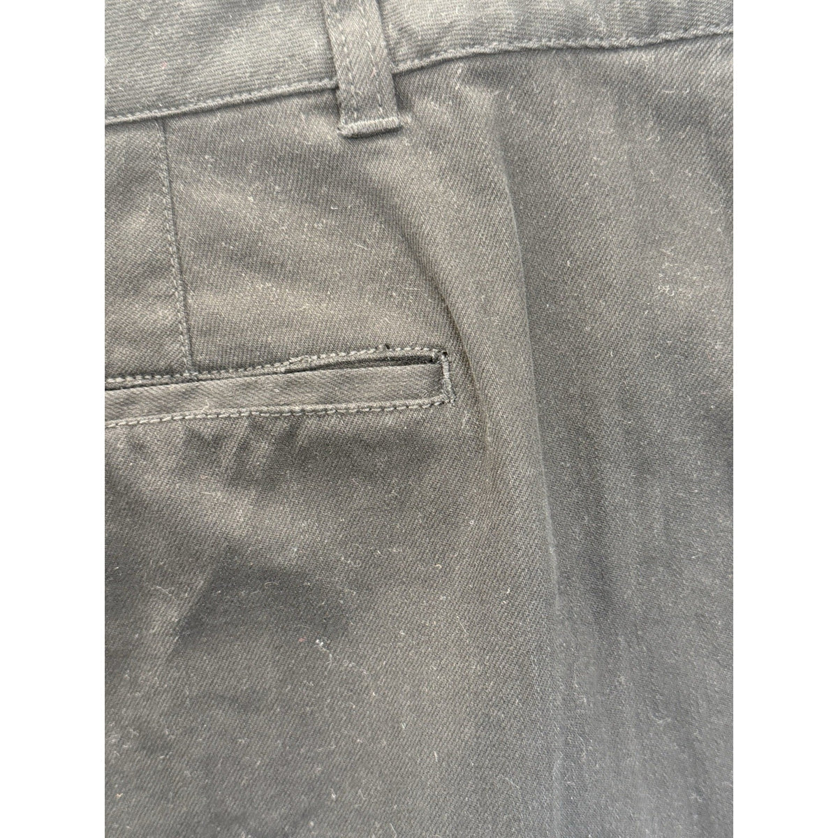LRL Lauren Jeans Co Black Coated Denim Pencil Skirt Women’s 16W Zip Pocket