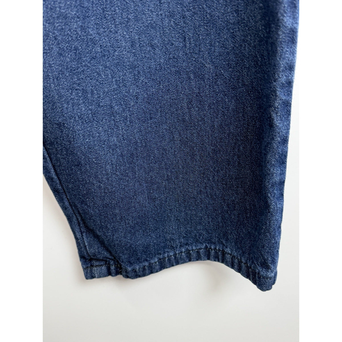 Vintage Chic Jeans Womens 12P Blue High Rise Relaxed Tapered Pull On Pants