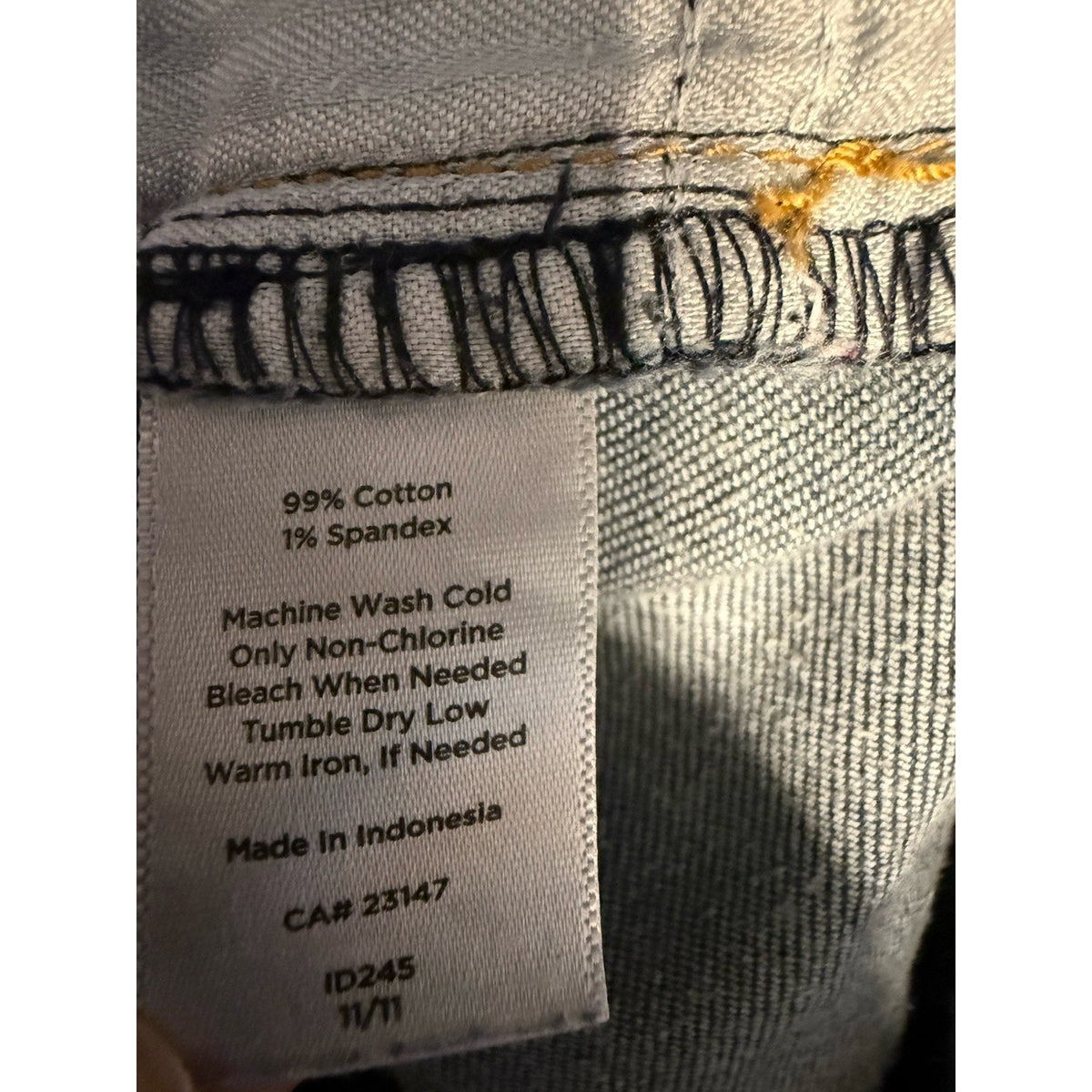 Talbots Curvy Crop Jeans Womens 12P Blue Mid Rise Stretch Denim Pants