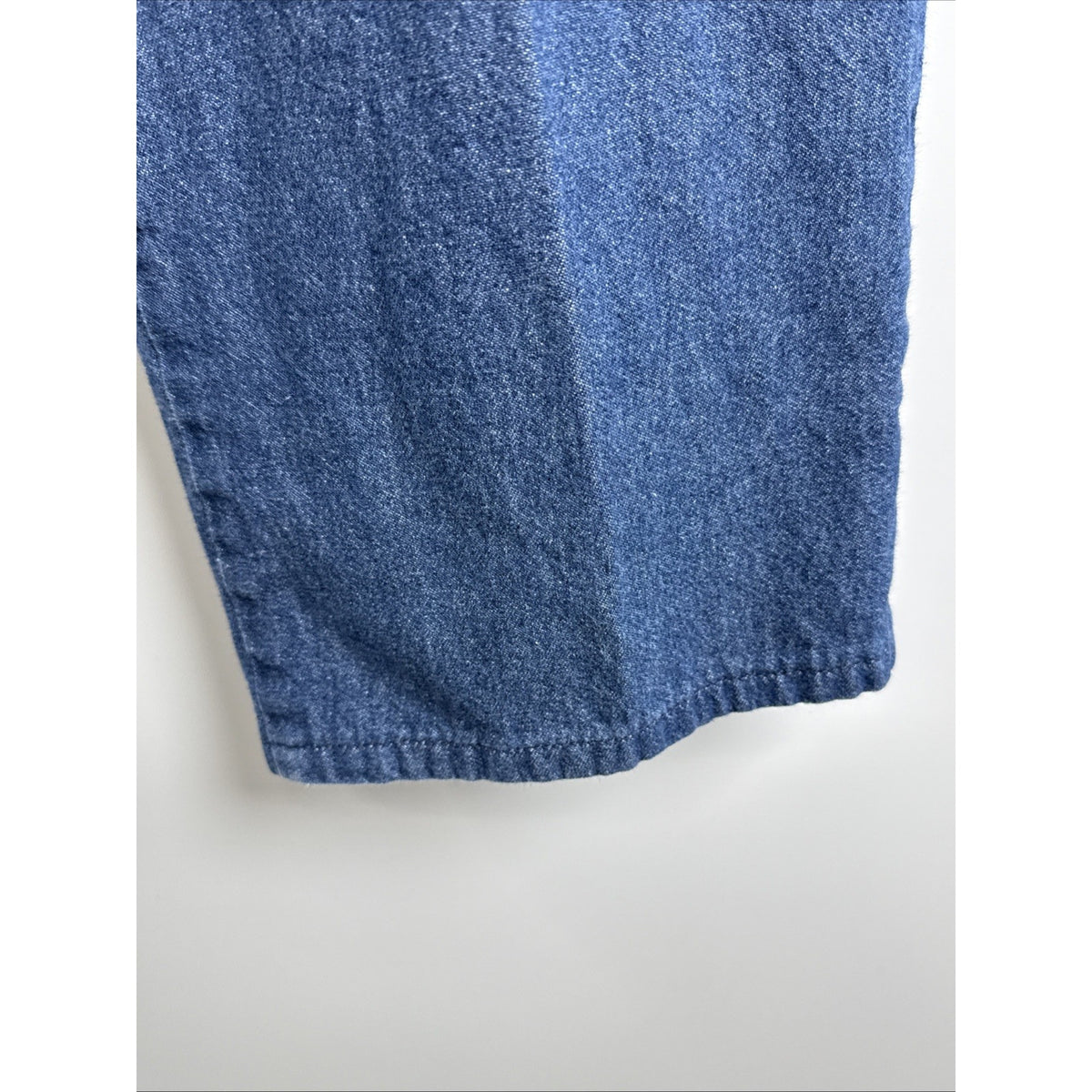 Chic Women's Size 18 Average Elastic Waist Pullon Blue Jeans Denim Pants