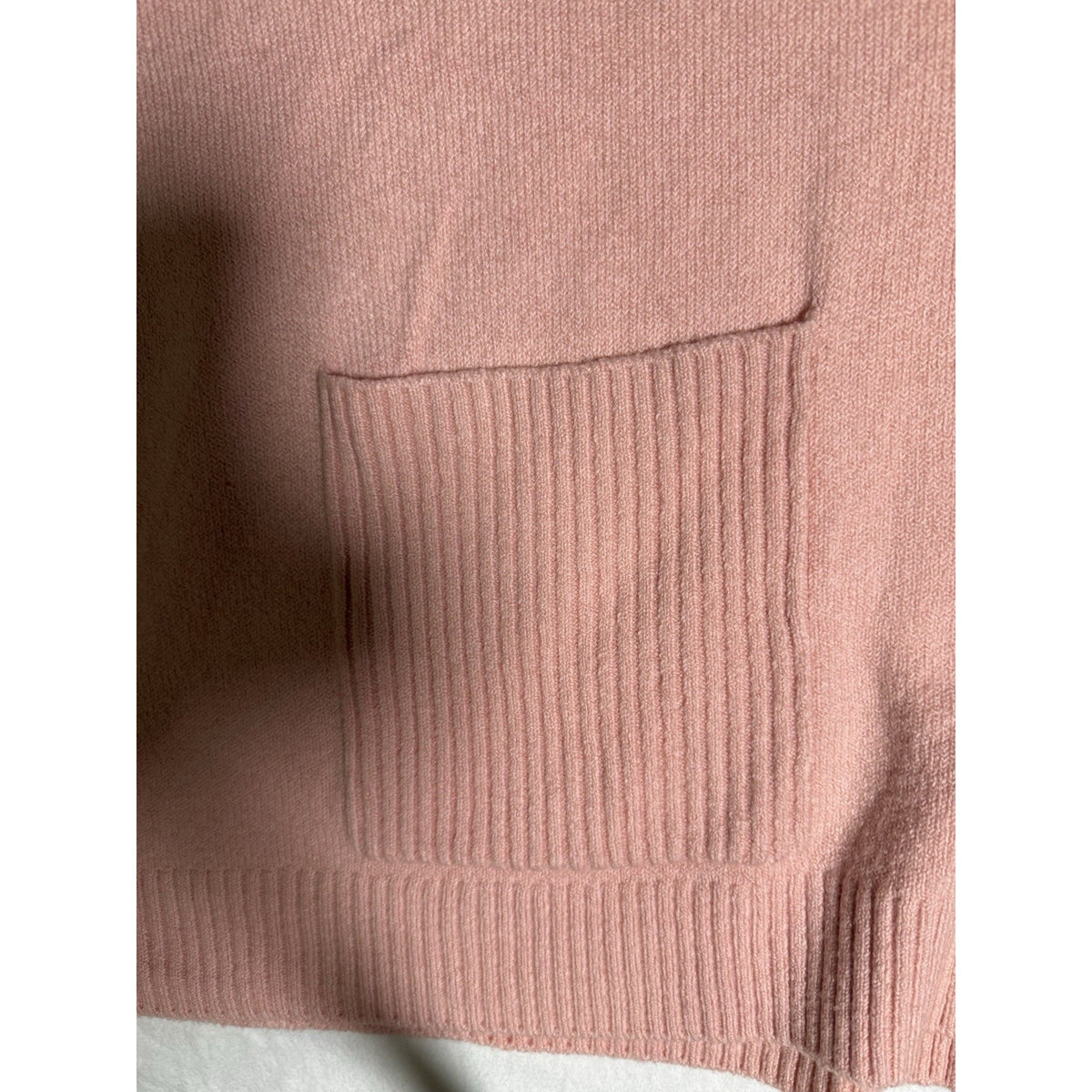 NWT LOFT Women XL Pink Turtleneck Sweater Oversized Dolman Batwing Cotton Knit