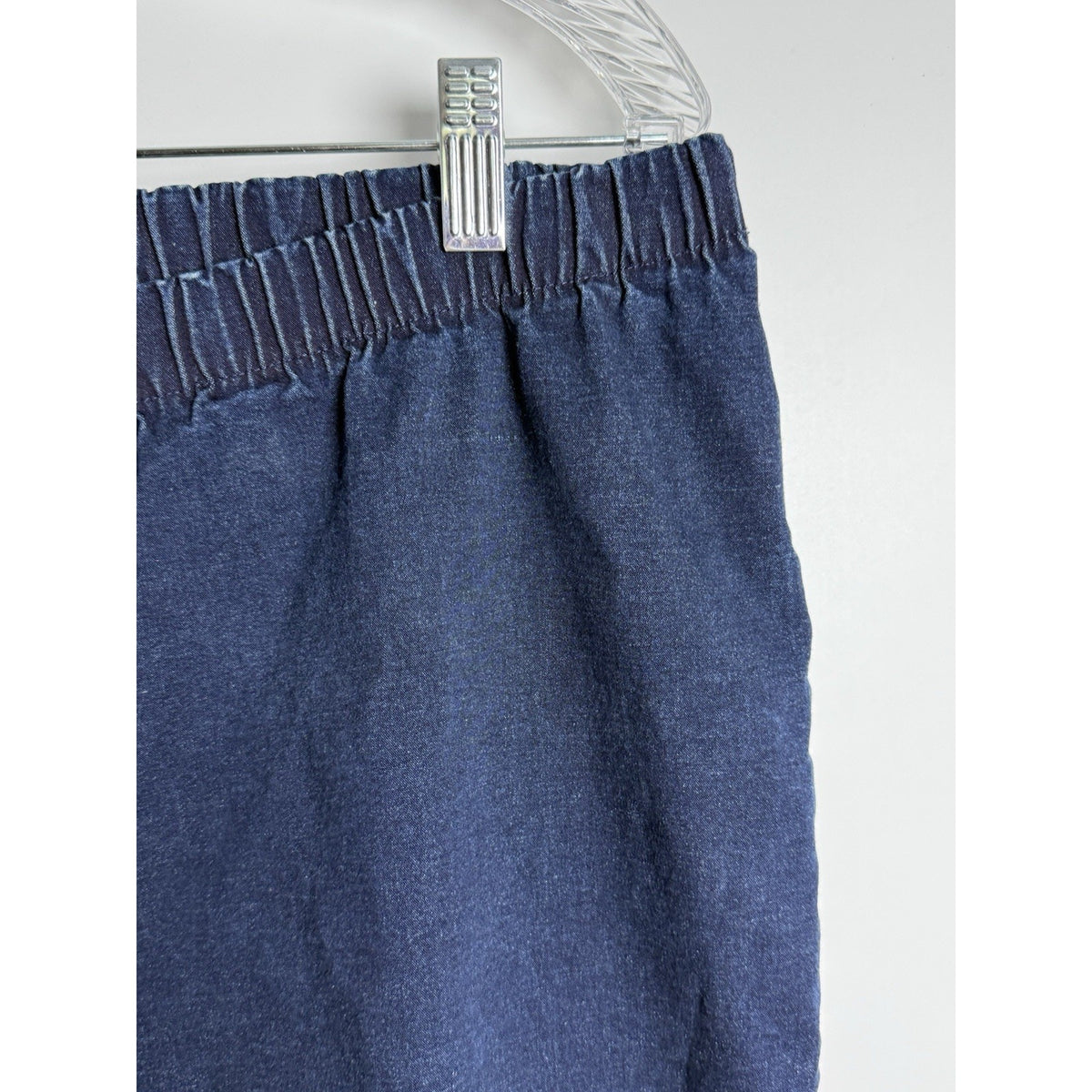 Denim 24/7 Jeans Capris Pull On Elastic Waist Plus Size 22W Casual Stretch
