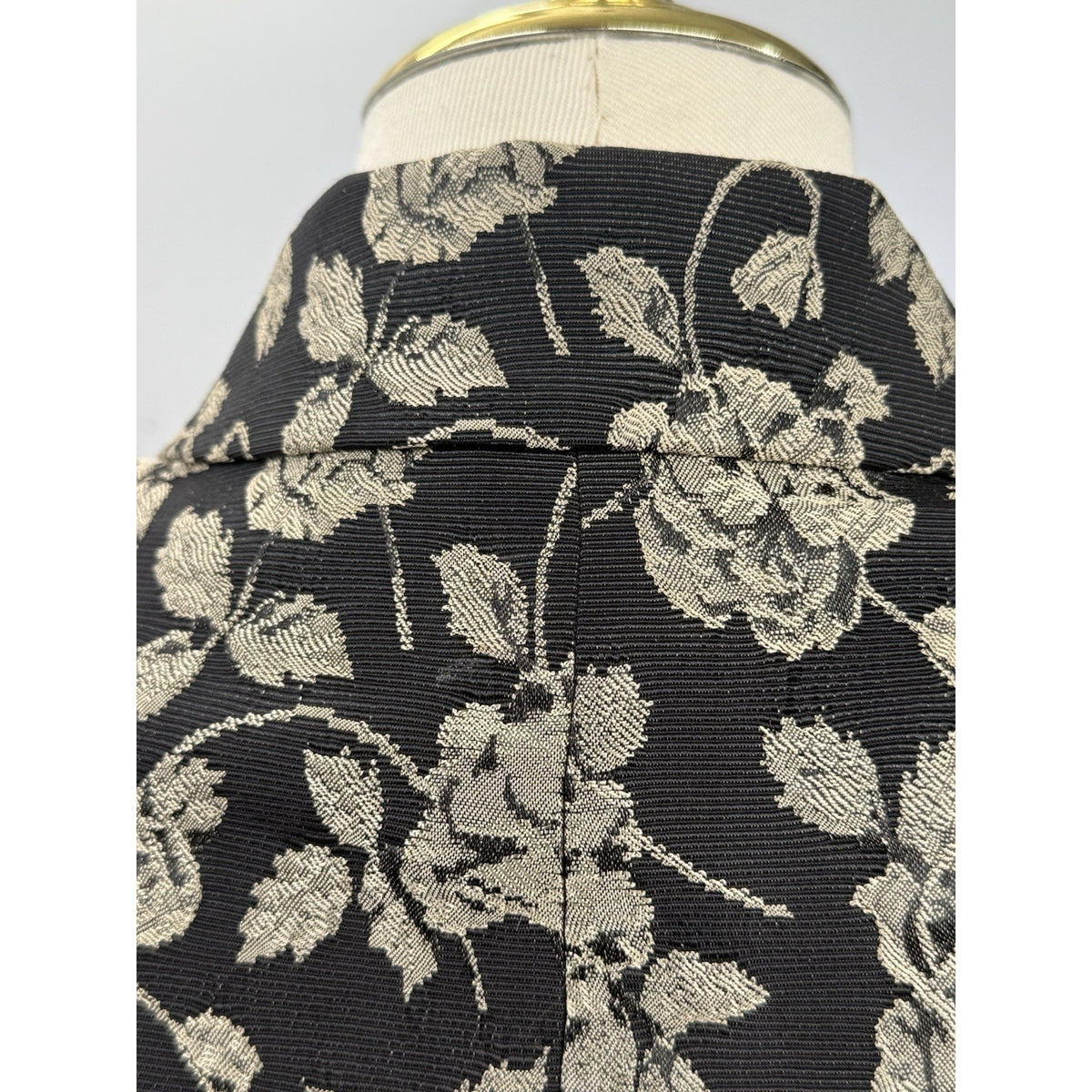 Jones New York Collection Floral Tapestry Blazer Jacket Women 12 Dark Academia