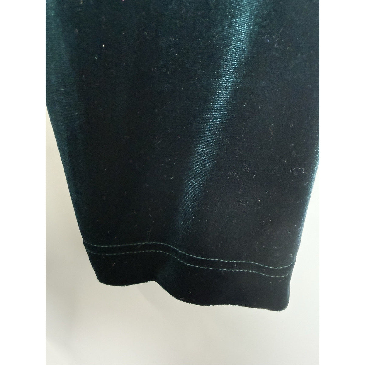 K Studio Blue-Green Velvet Whimsigoth Top Jacket Women Size 18 Gothic Romantic