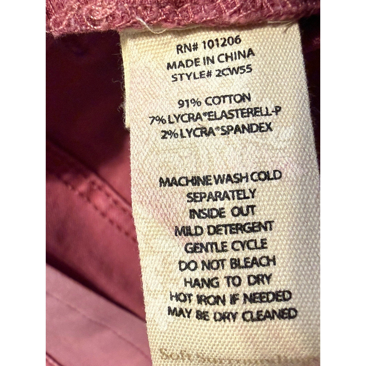 Soft Surroundings Pink Slim Straight Stretch Pants Women XL Casual Minimalist