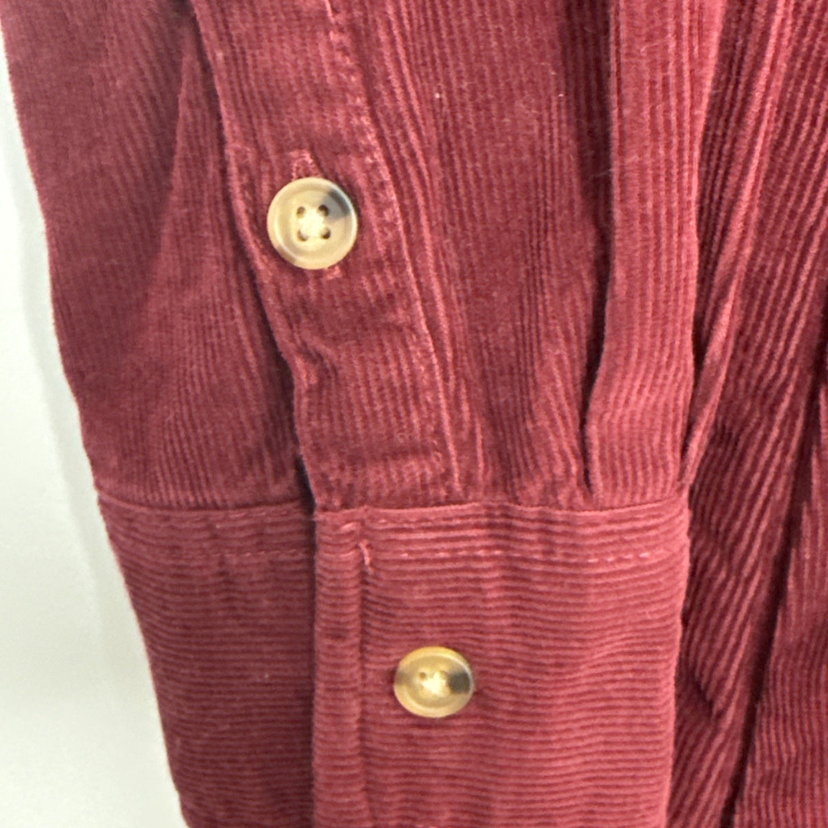 Time and Tru Women's cord dress wine punch red Size Small 4-6 mid- length