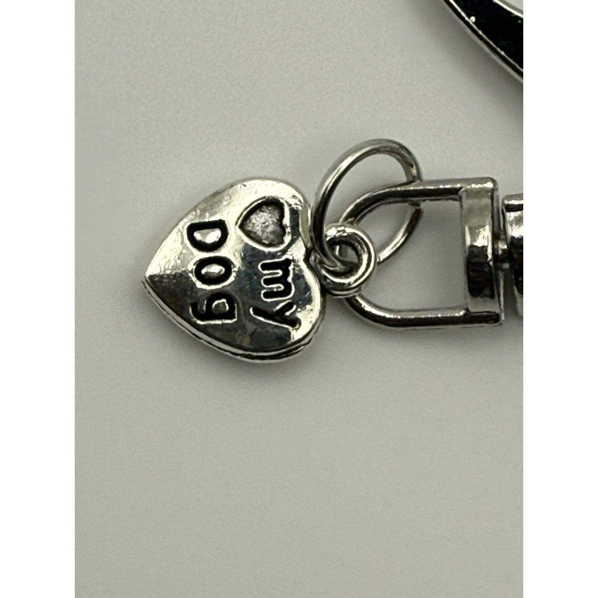 Wild Berry Spark Paw Glitter Dog Keychain Purse Charm Dog Mom Gift Handmade