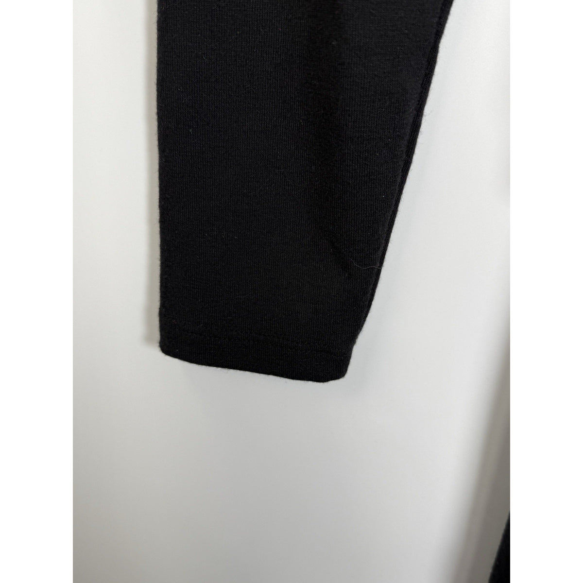Old Navy Woman's Black Jumpsuit/Jumper Faux Wrap Wide Leg Size Large Casual