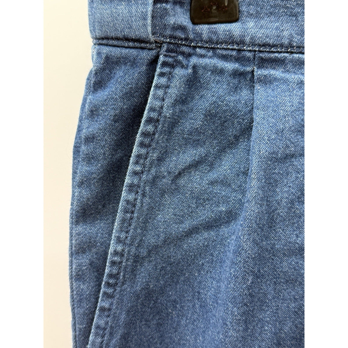 Croft & Barrow Men’s Shorts Size 32 Blue 100% Cotton Comfort Waist Classic Chino