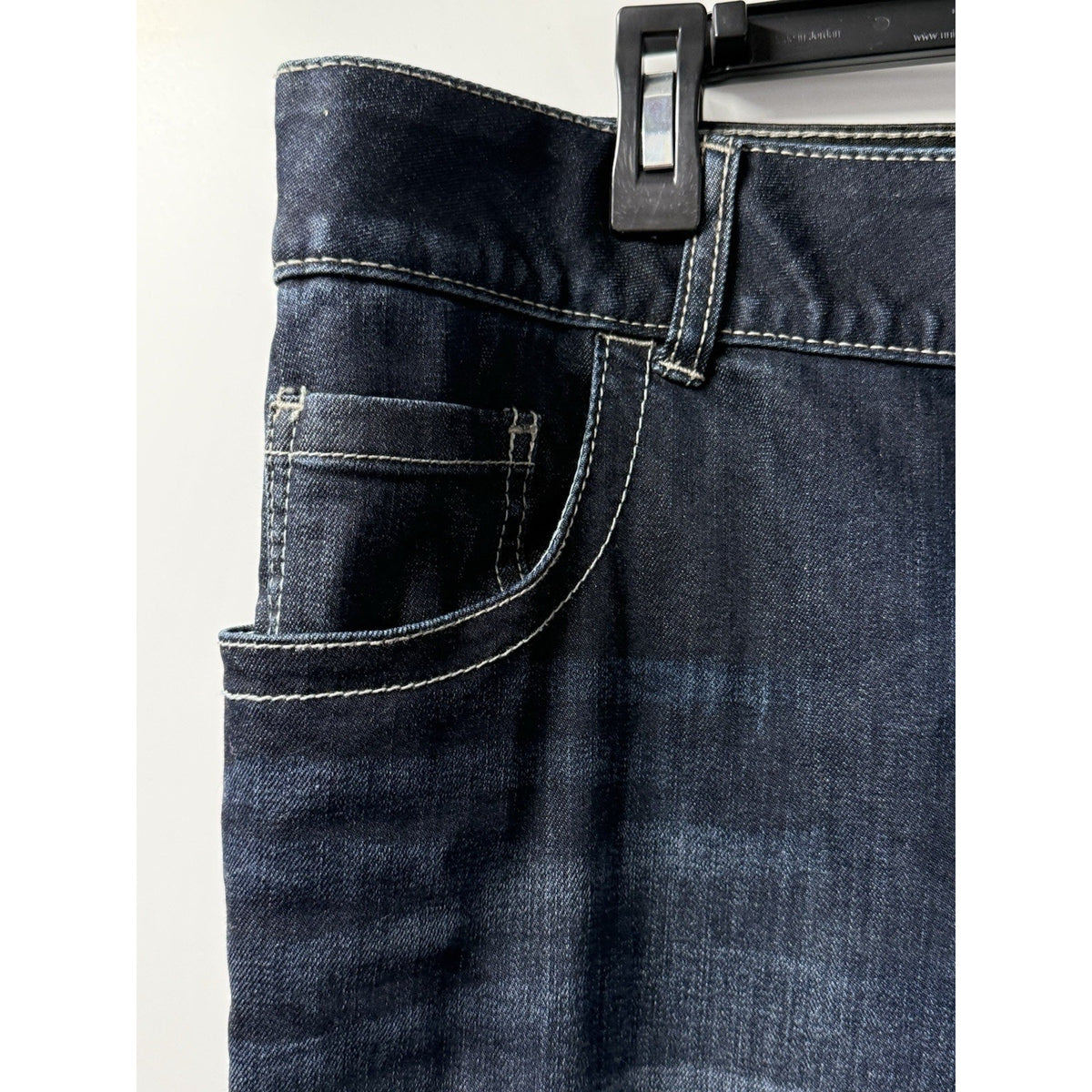 Lane Bryant Jeans Womens 22 Long Dark Wash Straight Leg Stretch Denim