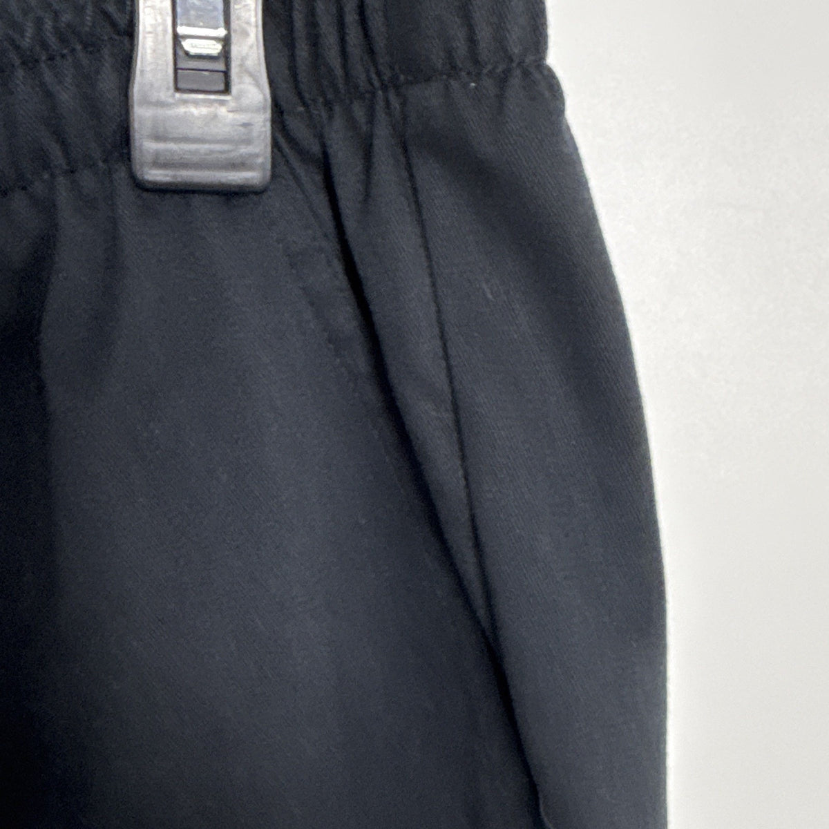 Draper's & Damon's Womens PL Black Capri Pants Pull On Elastic Waist Relaxed