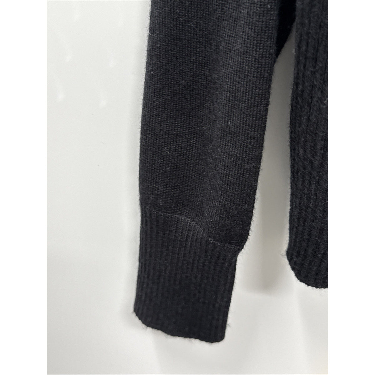 Lane Bryant Women's 14/16 Embellished Front Closure Black Sweater