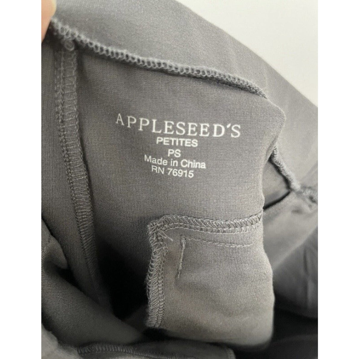 Appleseed's Womens Pants Size Petite Small Gray