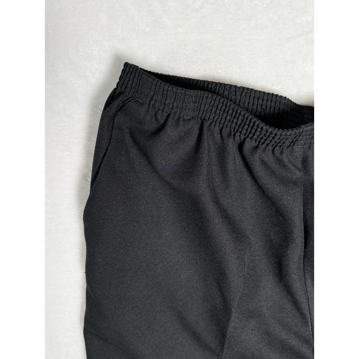 Alfred Dunner Black Pull On Pants Women’s 12 Straight Leg Elastic Waist 29.5