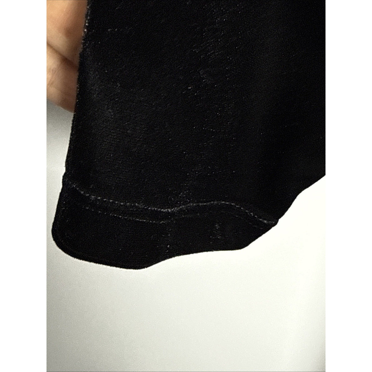 Vintage Y2K My Michelle Black Velvet Dress M NWT Long Sleeve 90s Minimalist