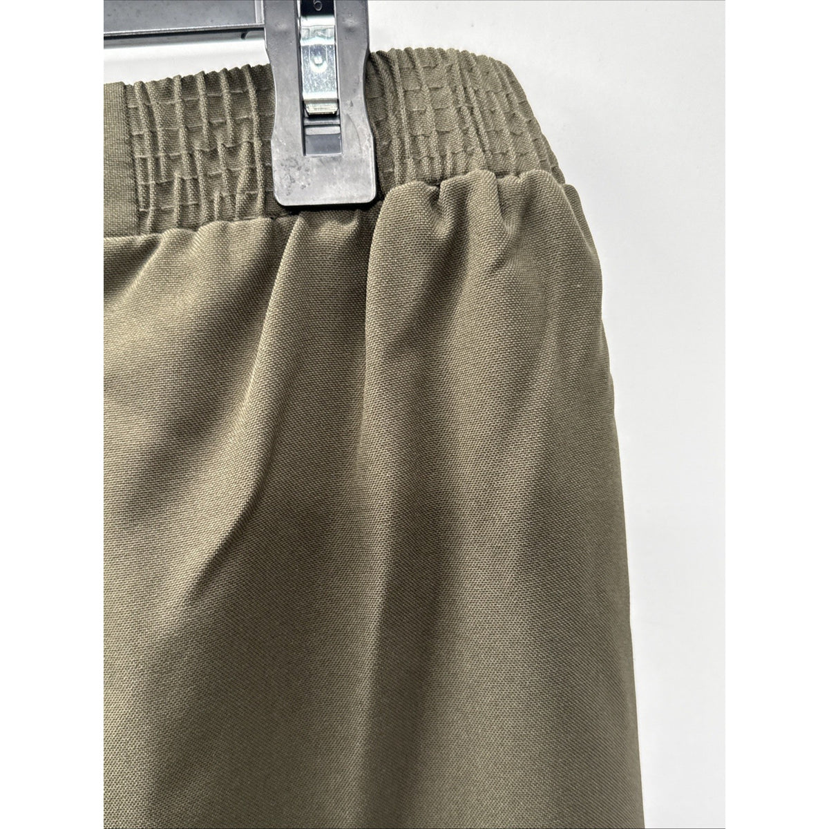 Just For Women Olive Green Elastic Waist Pull On Dress Pants Size 20W