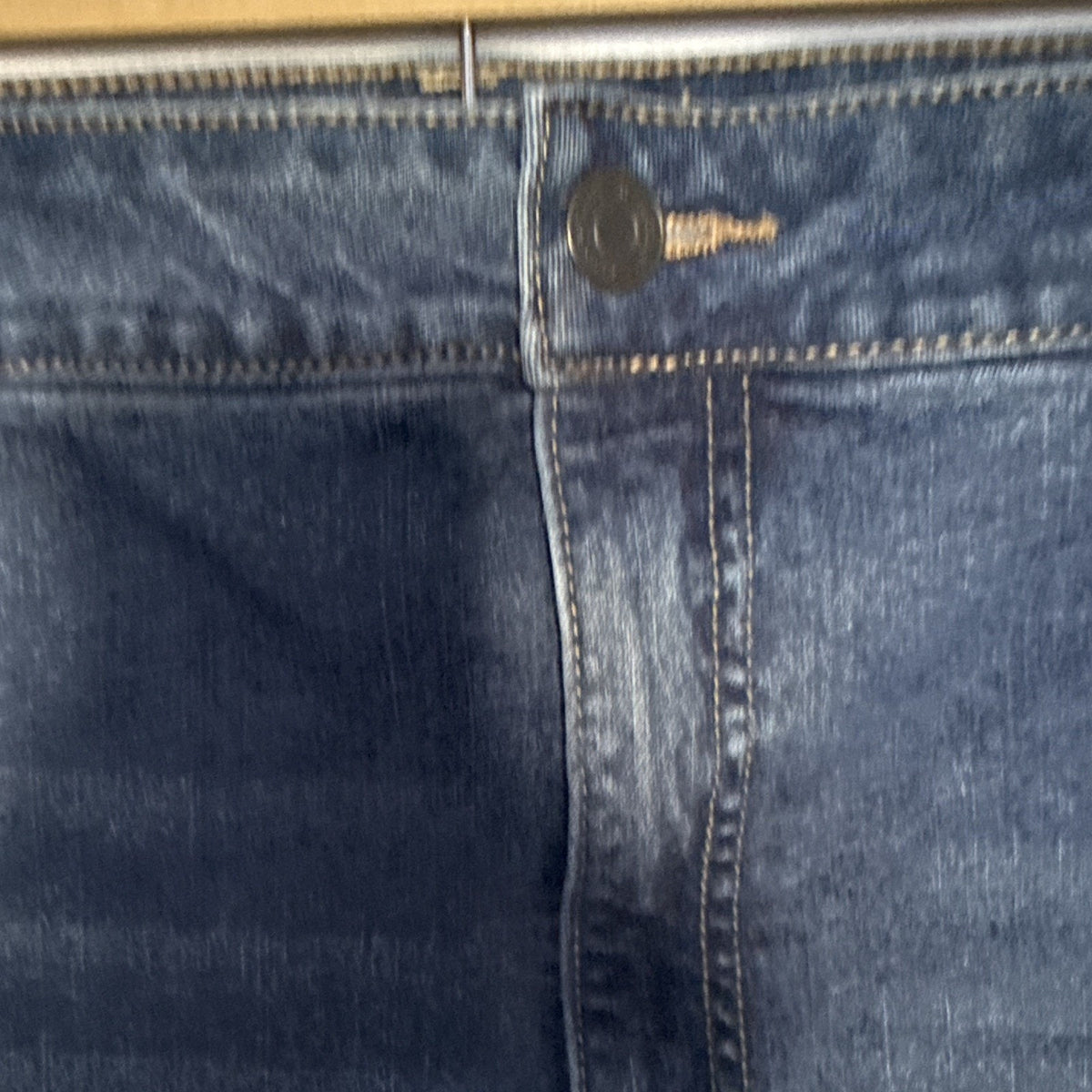 Terra & Sky Womens Plus Size 26W Blue Denim Bermuda Shorts 8 in Inseam