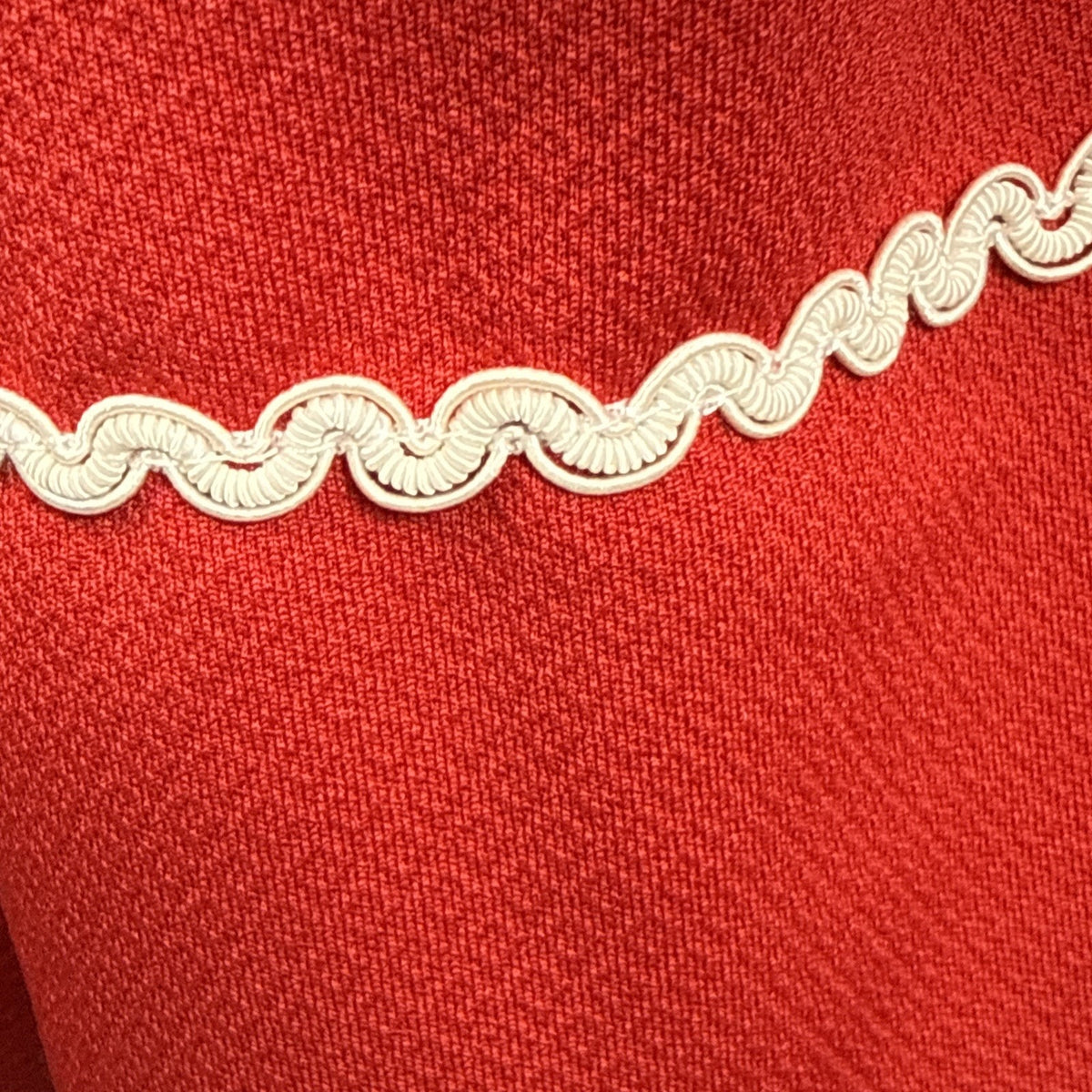 Altar’d State sleeveless red Dress ric rac trim detail Women Sz Large