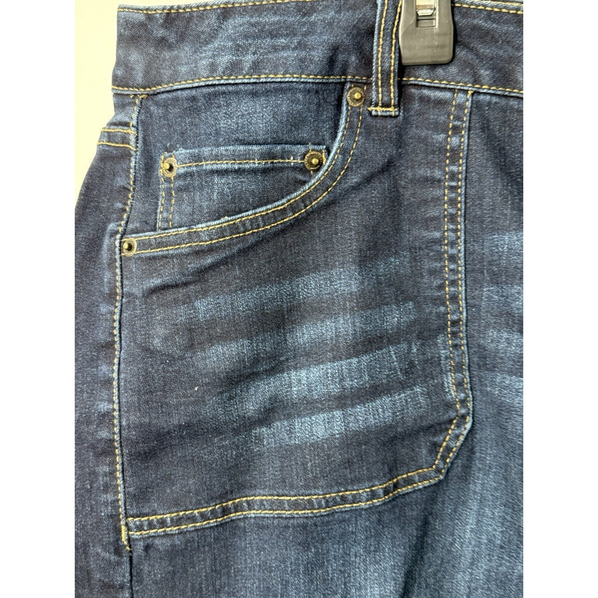 Lane Bryant Denim Shorts 28 Short Dark Wash Stretch 5-Pocket Women’s 7” Inseam